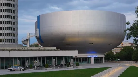Bmw building munich Video stock 40412570