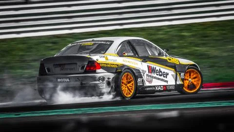 BMW E46 M3 during the Drift Kings International Series Stockfoto's