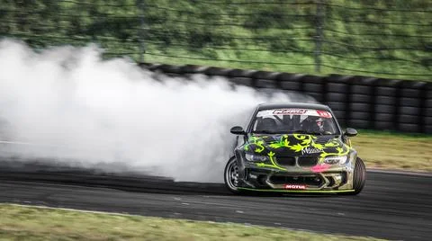 BMW E92 during the Drift Kings International Series Stock Photos