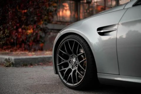 BMW E92 M3 Style Stock Photos
