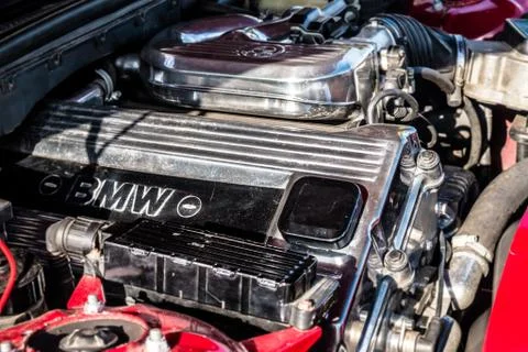 BMW engine 写真素材