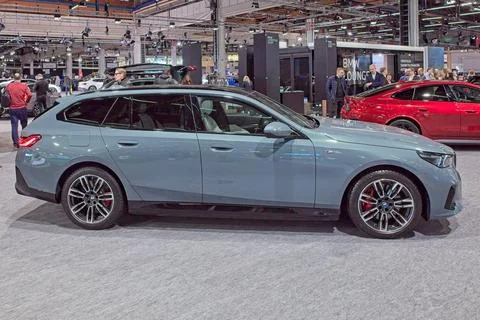 BMW i5 (2025). Stock Photos