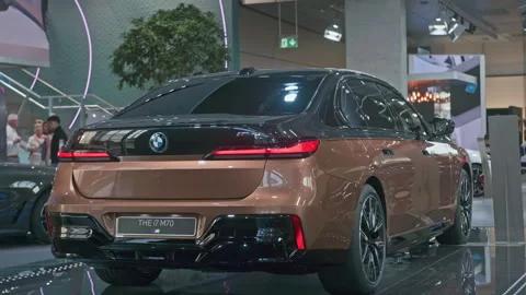 BMW I7 M70 Stock Footage 286122272