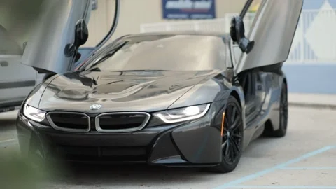 BMW i8 Stock Footage 235729472