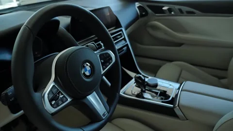 Bmw interior Video stock 152827343
