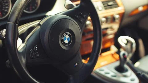 BMW Interior Stock Photos