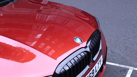 BMW launches world-first eDrive Zones technology in London and Birmingham 스톡 동영상 148563616