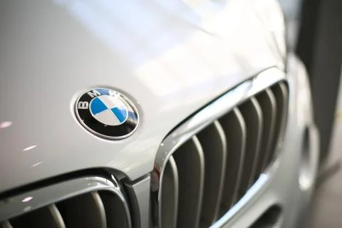 BMW logo Stock Photos