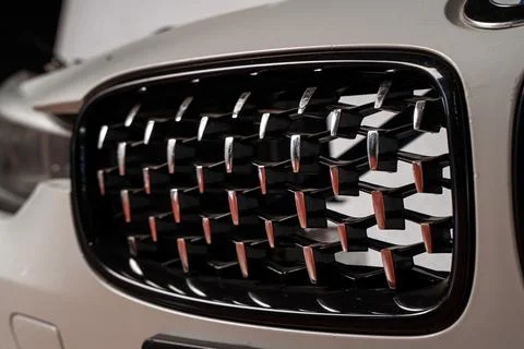 BMW M Performance front kidney grille Foto stock