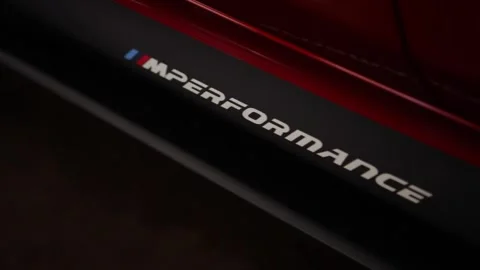 BMW M PERFORMANCE Side Skirt Decals 動画素材 152519632