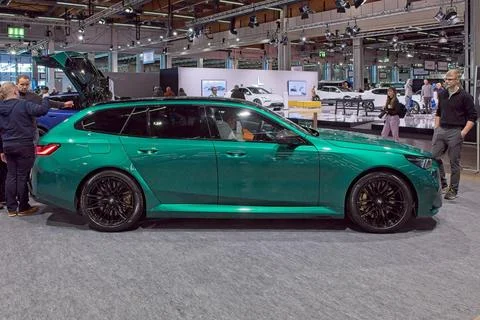 BMW M5 Touring (2025). Stock Photos