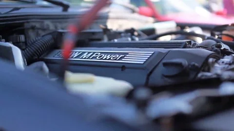 BMW MPower engine in the car 動画素材 69095699