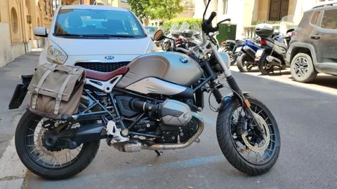 A BMW R nineT Stock Footage 277580145