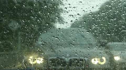 BMW rain Stock Footage 40635339
