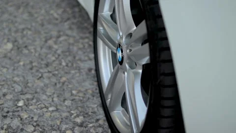 BMW rims Stock Footage 169296557