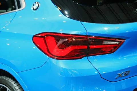 BMW X-2,back side Stock Photos
