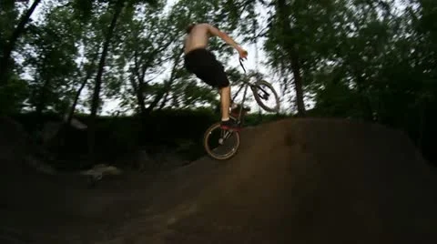 Bmx 360 both ways Stock Footage 20544337