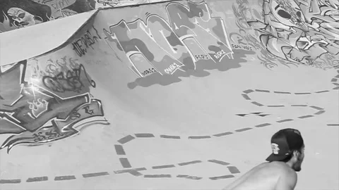 BMX Bikers black&amp;white Видео 75431465
