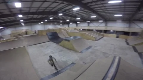 Bmx extreme backflip closeup Stock Footage 56566763