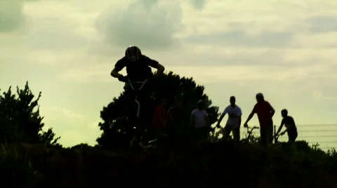 BMX Stock Footage 491793