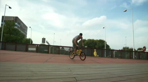 BMX Stock Footage 491836