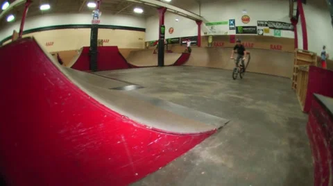 Bmx footjam 180 Stock Footage 51700800