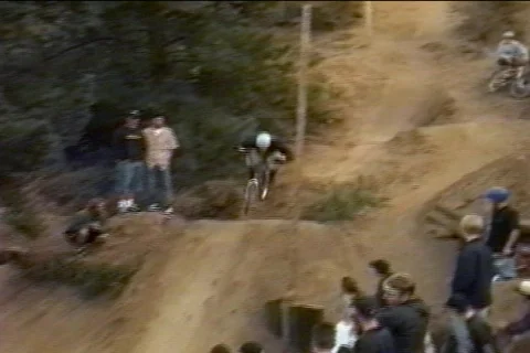 Bmx jump  360 spin Stock Footage 654386