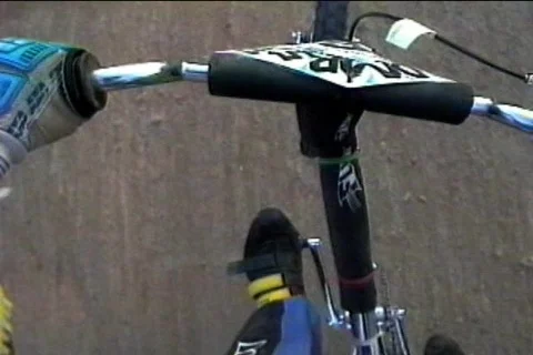 BMX lipstick camera Stock Footage 68318