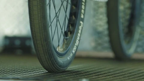 BMX Starting Gate Close Up Race Vídeo Stock 82048701