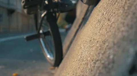 A bmx trick in slow mition Video stock 57346105