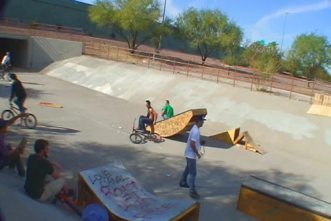 BMX tricks Stock Footage 655782