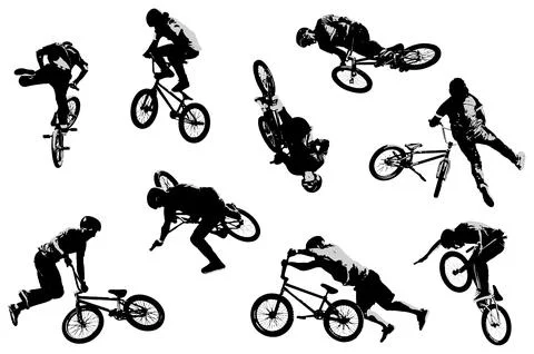 BMX-Vector Stock Illustration