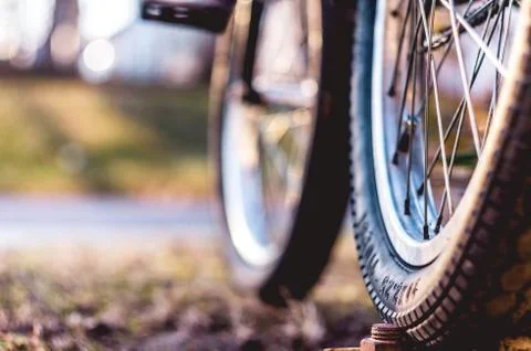 Bmx wheel Stock Photos
