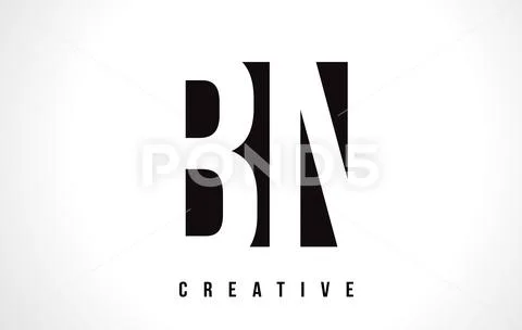 bn b n white letter illustration 073846478 iconl