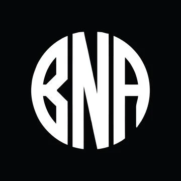 BNA-monogram-logo Stock Illustration