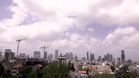 Bnei Brak (bney brak) view to Tel Aviv Israel 스톡 동영상 170245865