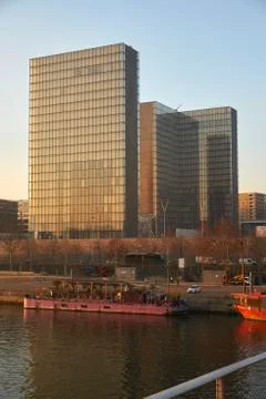 BNF Paris Stock Photos