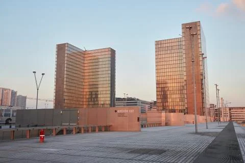 BNF Paris Stock Photos