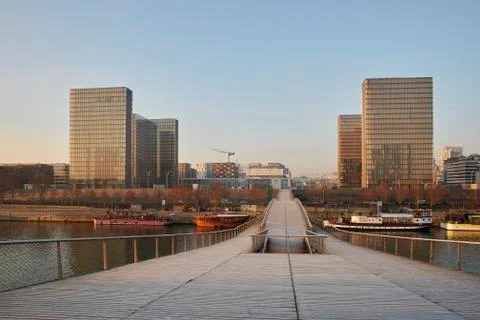 BNF Paris Stock Photos