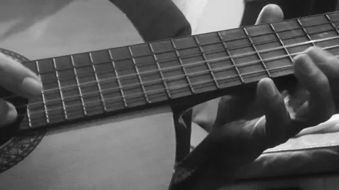 BNW Guitar, Retro Stock-Footage 331813853