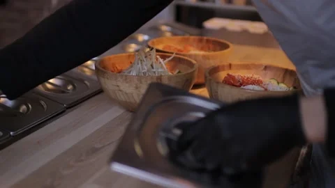 Bo boun making Stock Footage 169046491