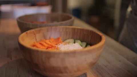 Bo boun making Stock Footage 169046523