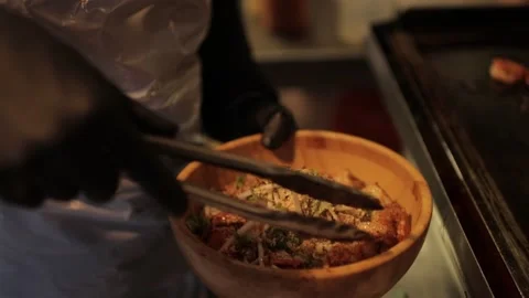 Bo boun making Stock Footage 169046530