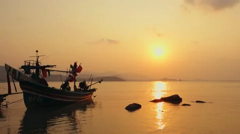 Bo Phut Beach, Ko Samui, Thailand, Asia Stock Footage 63643170