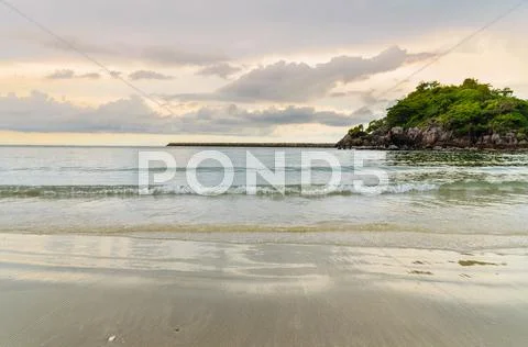 Bo thong lang beautiful small bay Stock Photos