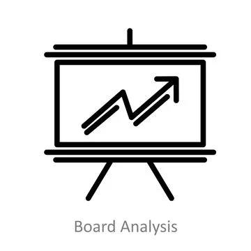 Board Analysis Stock Illustration