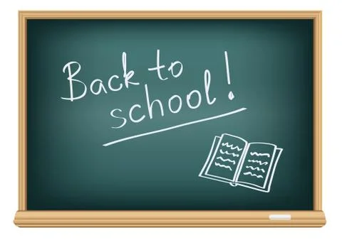 Board back to school Stock Illustration