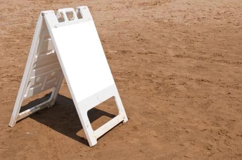 Board at the beach Stock Photos