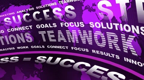 Board of Business Oriented Words Stock Footage 50311742