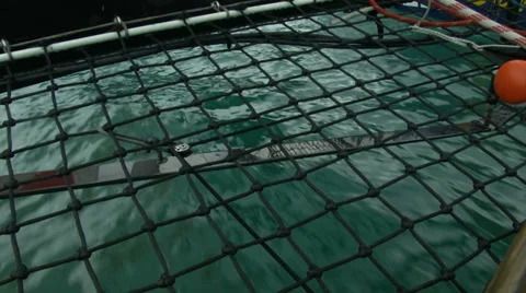 On board camera on catamaran navigating during race Stock Footage 36176616